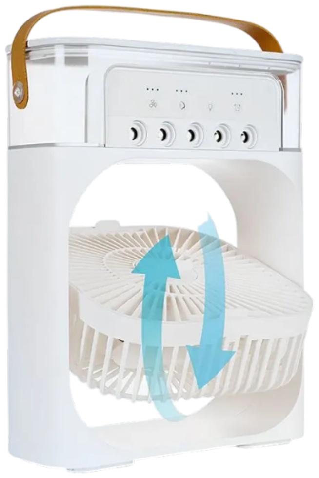 Вентилятор ARG W-FM003 белый