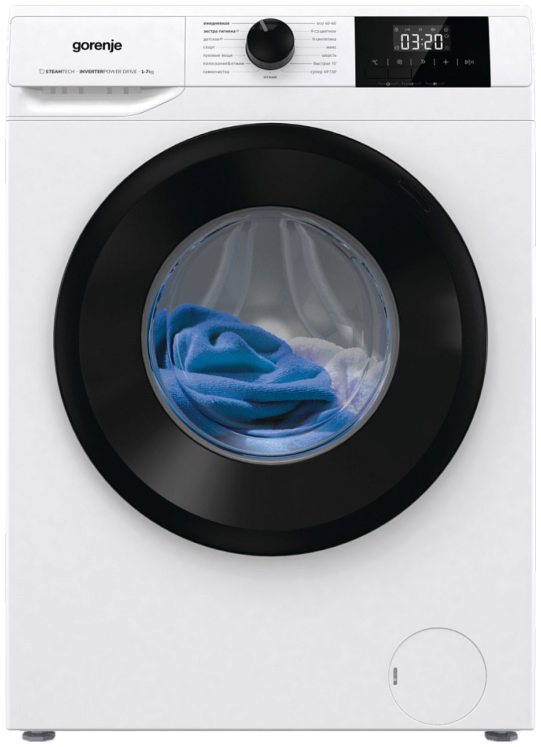 Стиральная машина Gorenje W3NGPI72SBS/C белый