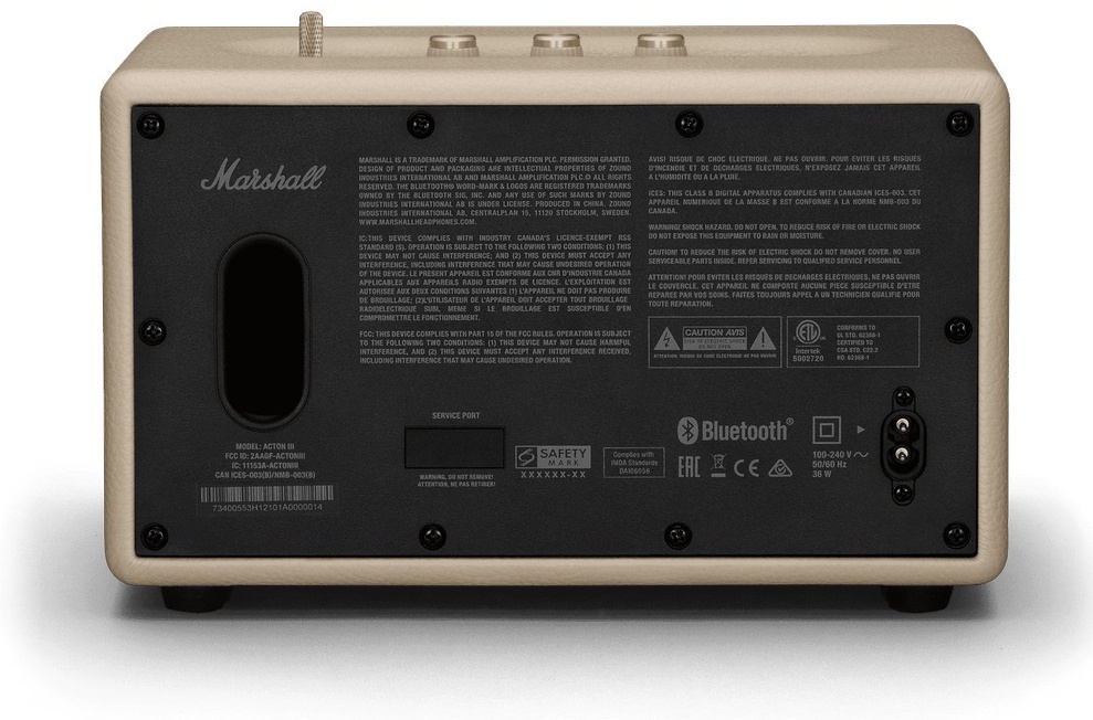 Портативная колонка Marshall Acton III бежевый