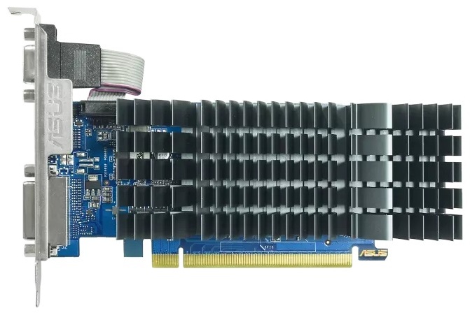 Видеокарта ASUS GT 710 2GB GDDR5 EVO, GT710-SL-2GD5-BRK-EVO 2 Гб