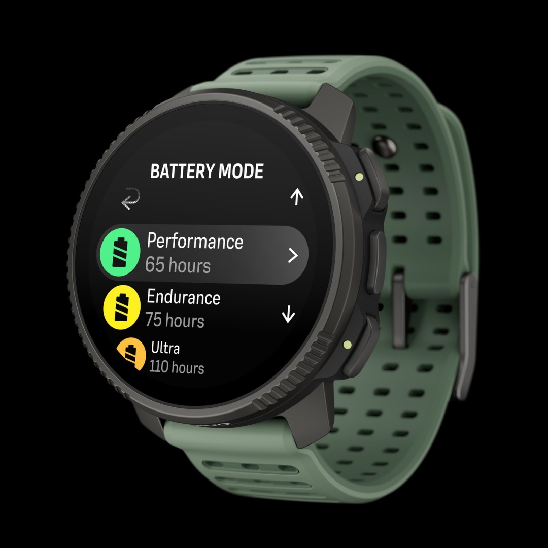 Смарт-часы Suunto VERTICAL 2 TITANIUM 49 мм черный-зеленый