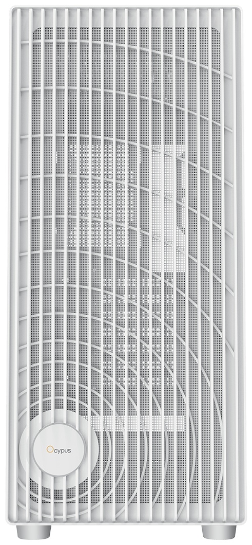 Корпус Ocypus Gamma-C70-WHG000XX-GL белый