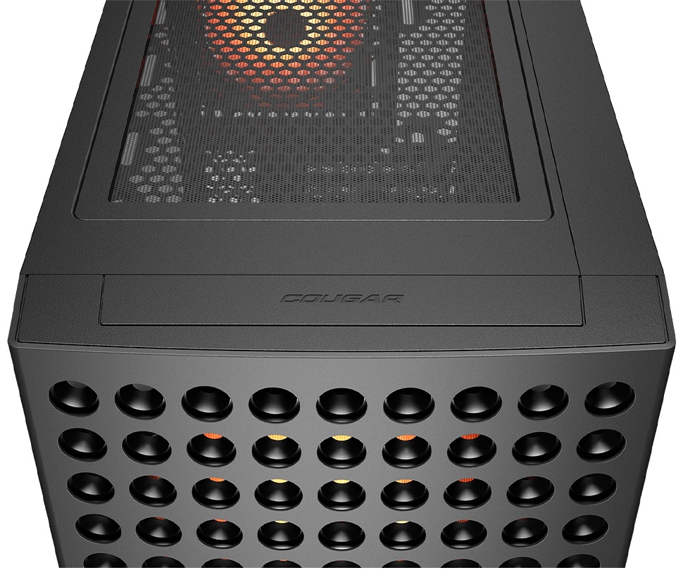 Корпус COUGAR Airface ECO RGB без Б/П черный