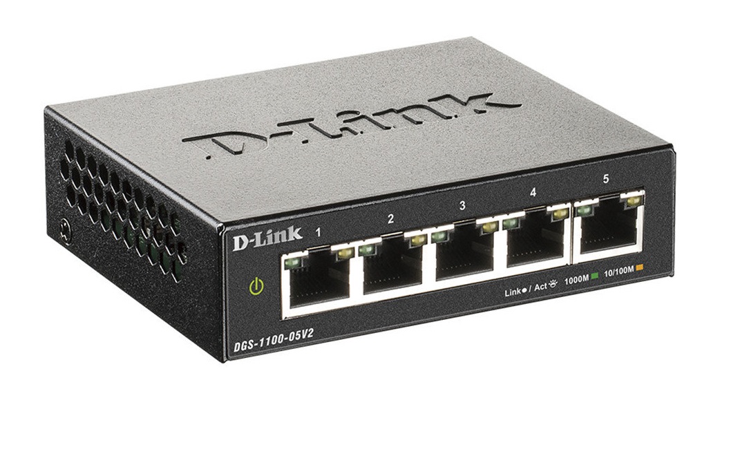 D-Link DGS-1100-05V2/A1A коммутаторы