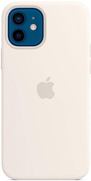 Чехол для телефона Apple Silicone Case для Apple iPhone 12/12 Pro with MagSafe MHL53 белый