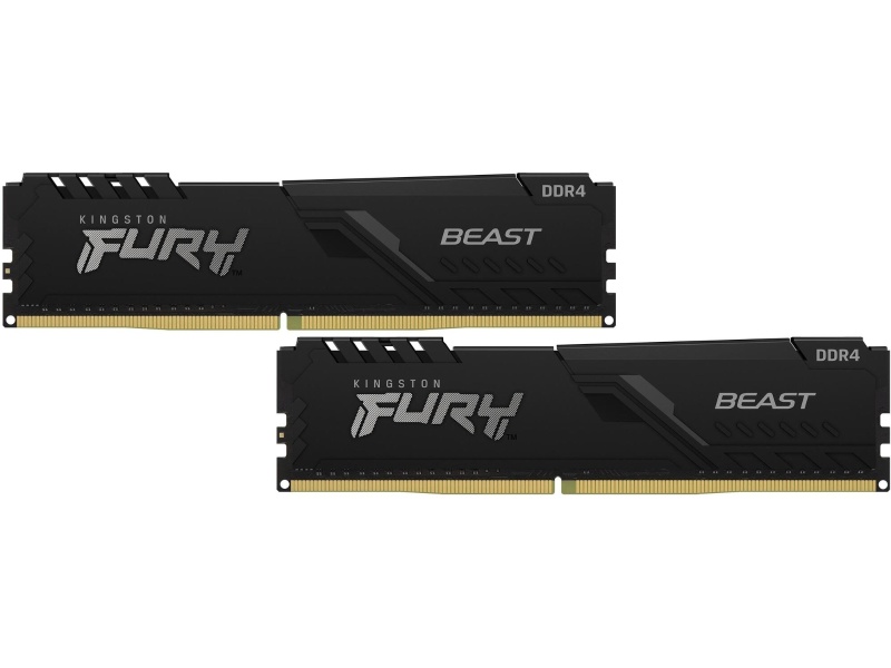 Комплект модулей Kingston Fury Beast KF432C16BBK2/16 16GB