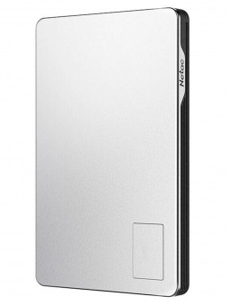 Внешний HDD Netac K338-1T, 1Tb, серебристый
