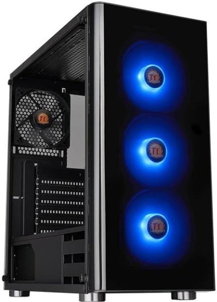 Корпус Thermaltake V200 TG RGB черный