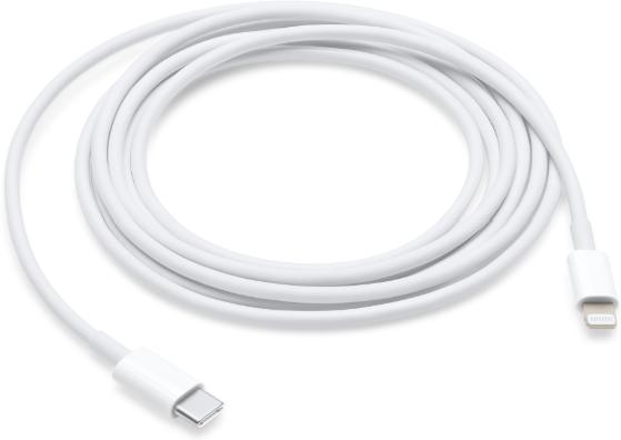 Apple USB TypeC - Apple Lightning 1 м белый