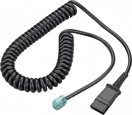 Plantronics PRACTICA QD CABLE AVAYA черный