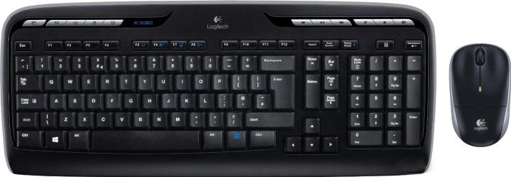 Клавиатура Logitech MK330 920-003995 черный + мышь