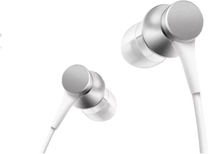 Наушники Xiaomi Mi In-Ear Headphones Basic серебристый...