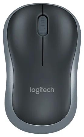 Беспроводная мышь Logitech Wireless Mouse M185 Grey-Black USB