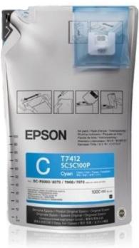 Картриджи Epson C13T773240/1L голубой