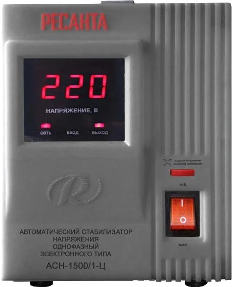 Стабилизатор Ресанта ACH-1500/1-Ц серый