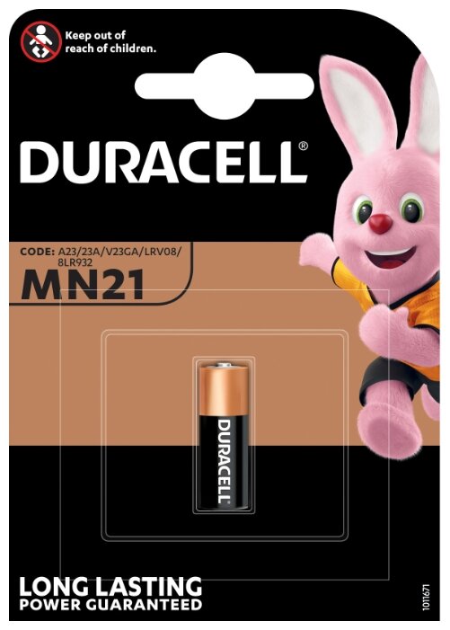 Батарейка Duracell MN21, 1 шт
