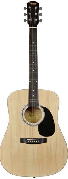 Акустическая гитара Fender Squier SA-105CE Natural