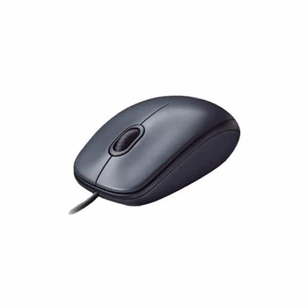 Мышь Logitech M90, серый, USB