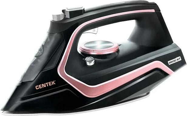Утюг Centek CT-2313 черно-розовый