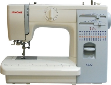 Швейная машина Janome 5522, белая