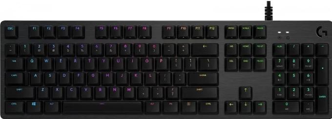 Клавиатура Logitech G512 Carbon серая