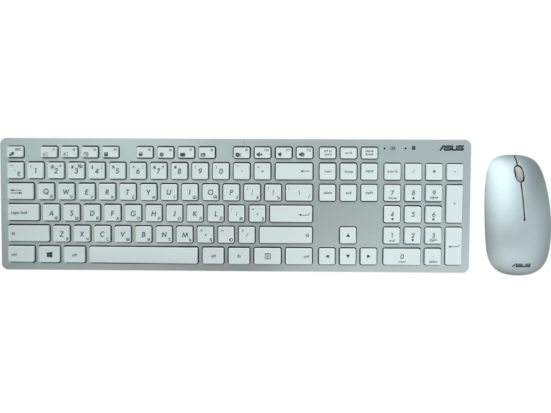 Клавиатура ASUS W5000 + мышь белая