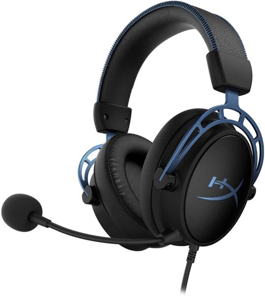 Наушники HyperX Cloud Alpha S черный-синий