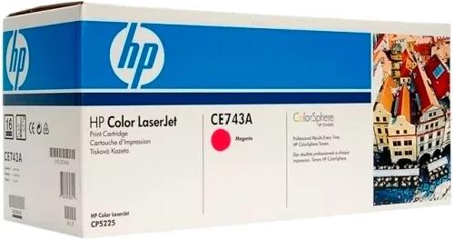 Картриджи HP CE743A пурпурный