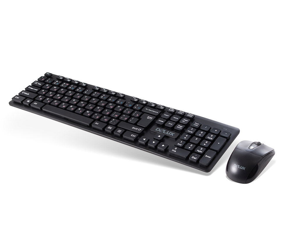 Клавиатура Delux DLD-1505OGB черный