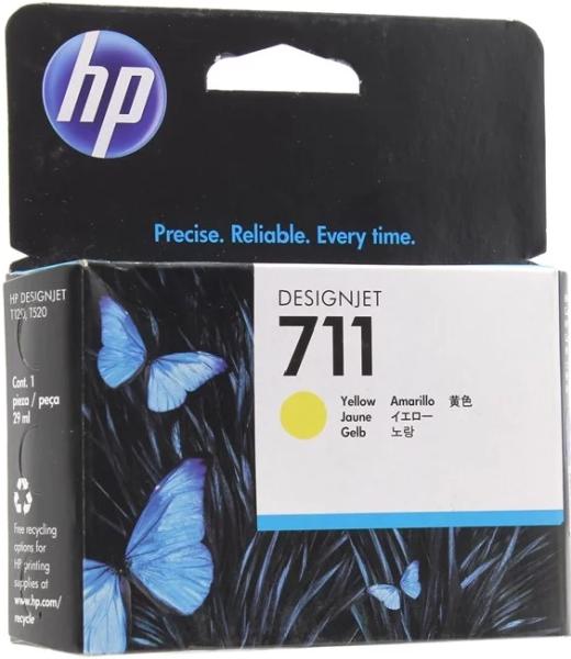 Картриджи HP CZ132A желтый