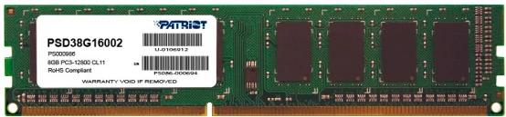 Оперативная память Patriot Memory PSD38G16002