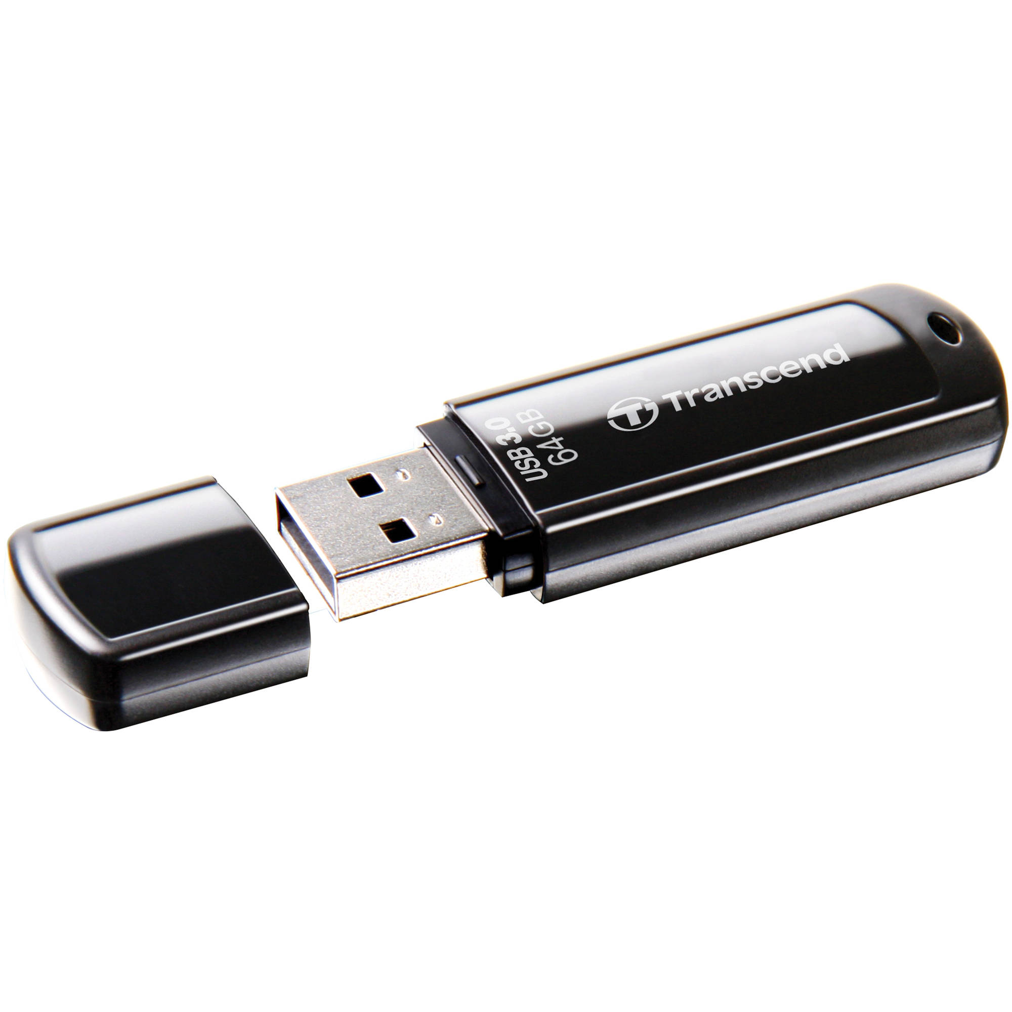 USB Flash карта Transcend JetFlash 700 64GB черный