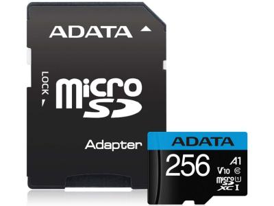 Карта памяти Adata &quot;Premier microSDXC&quot;, AUSDX256GUICL10A1-RA1, 256Gb