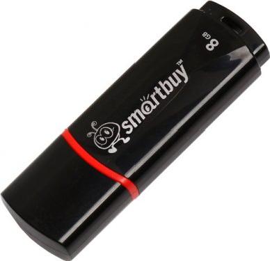 USB Flash карта SmartBuy Crown SB8GBCRW-K 8GB, черная