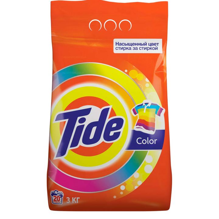 Стиральный порошок автомат Tide Color,  3кг