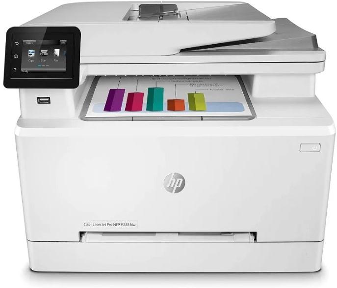 МФУ HP Color LaserJet Pro M283fdw белый