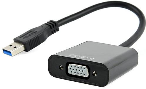 Cablexpert AB-U3M-VGAF-01 USB 3.0-VGA 0.15 м