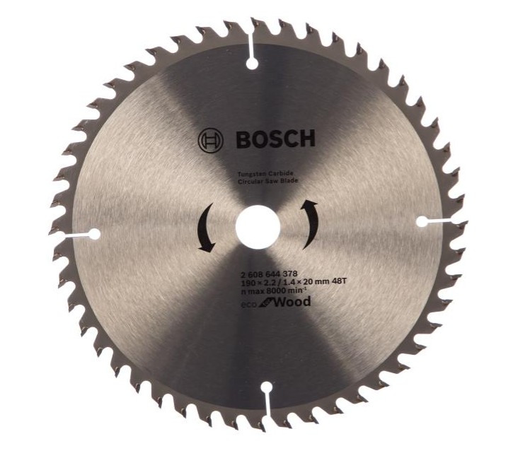 Пильный диск Bosch 2608644378 Eco for wood 190x20 мм