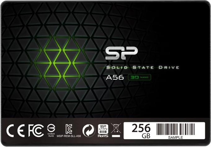 Silicon Power SP256GBSS3A56B25 256Gb қатты денелі  жинақтаушы 