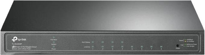 Коммутатор Коммутатор TP-LINK TL-SG2008P черный