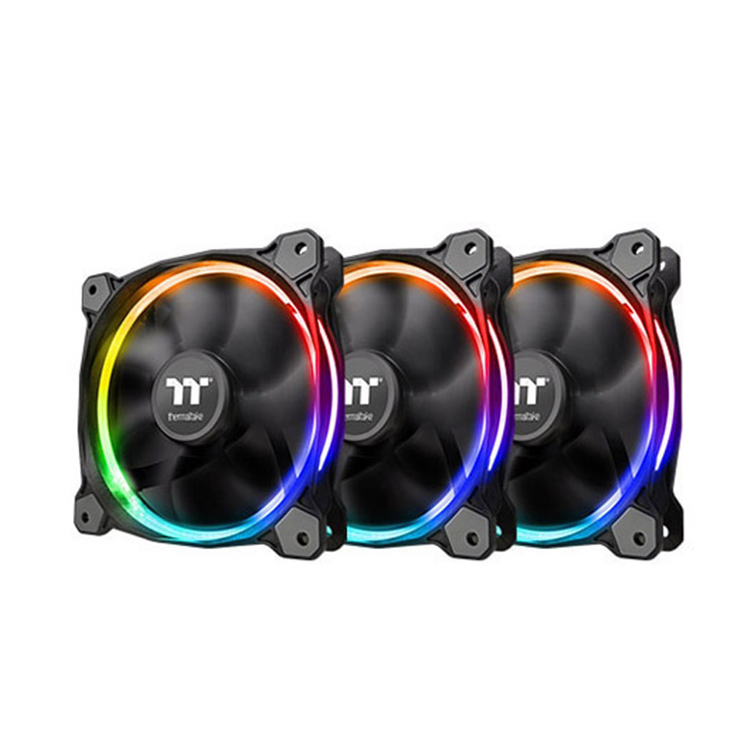 Система охлаждения Thermaltake Riing 12 RGB Sync Edition CL-F071-PL12SW-A, 3 вентилятора, 120 мм