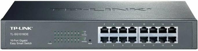 Коммутатор TP-LINK TL-SG1016DE черный