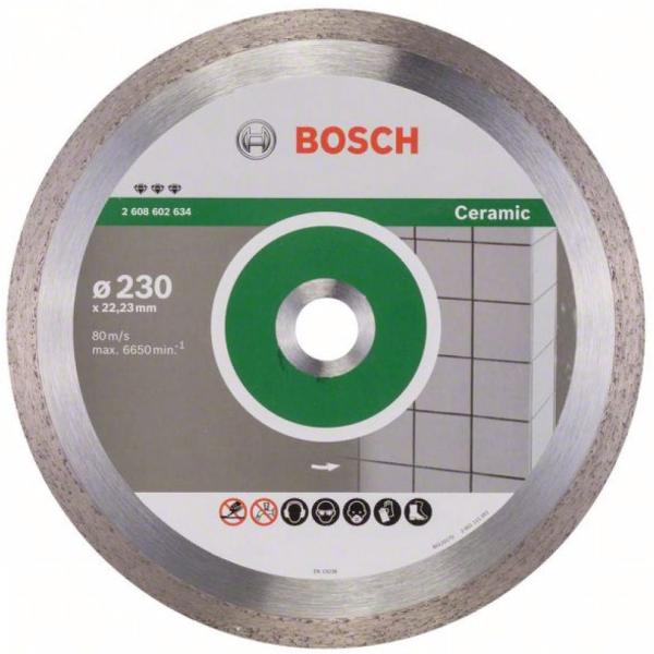 Диск отрезной Bosch 2608602634 230x22.23x2.4x10