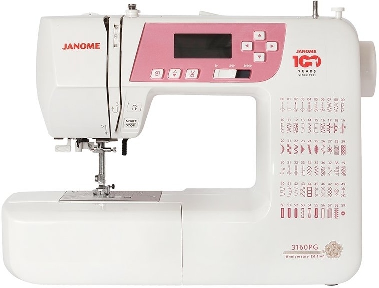 Швейная машина Janome 3160PG, белая