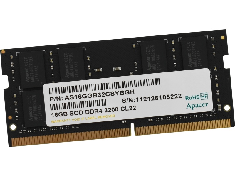 Оперативная память Apacer ES.16G21.GSH 16GB