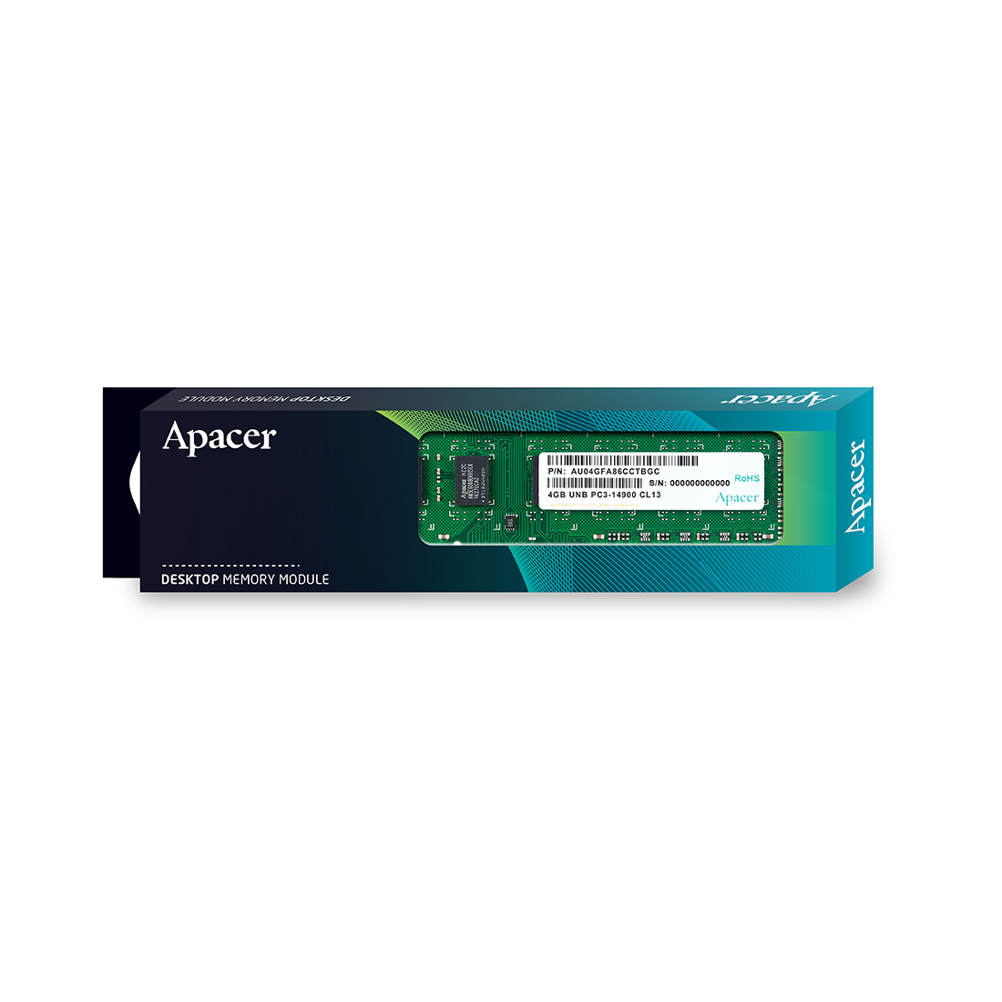 Оперативная память Apacer DL.08G2K.KAM, 8 Гб, DDR3