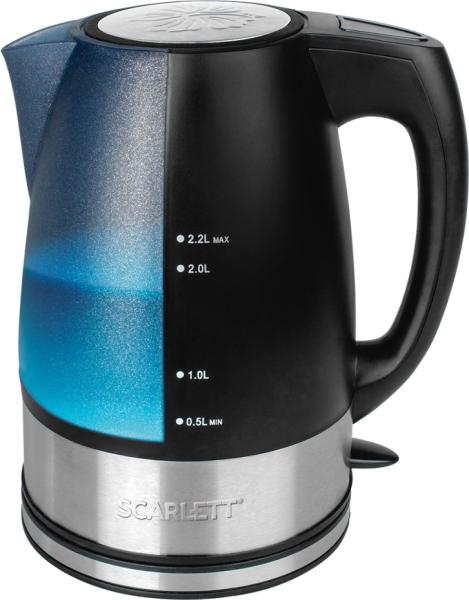 Электрочайник Scarlett SC-1020 черный
