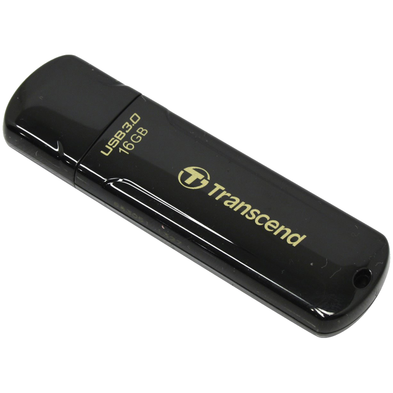 USB Flash карта Transcend JetFlash 700 16Gb черный