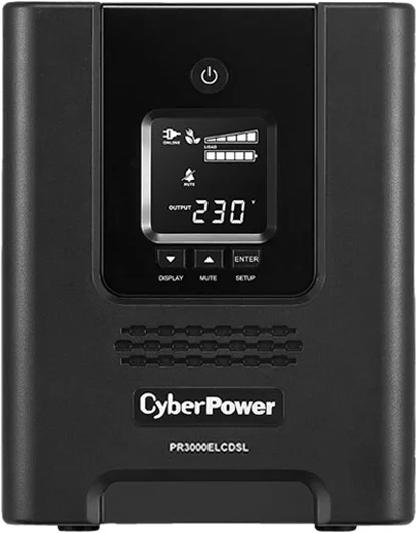 ИБП CyberPower PR3000ELCDSL черный