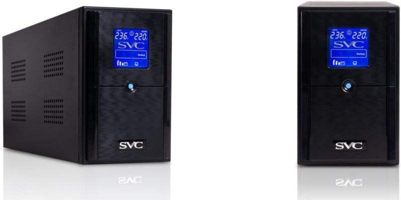 ИБП SVC SVC V-1500-L-LCD черный